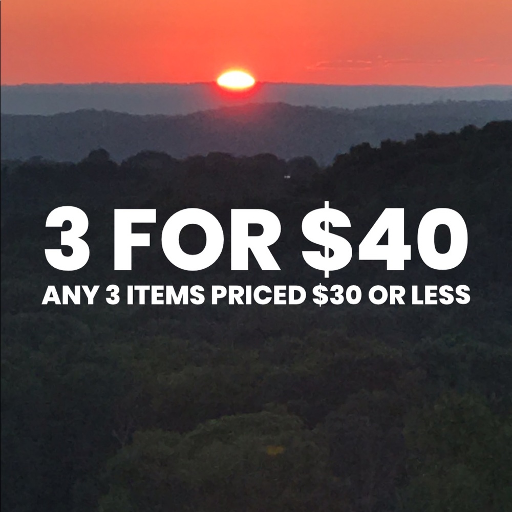 3 for $40